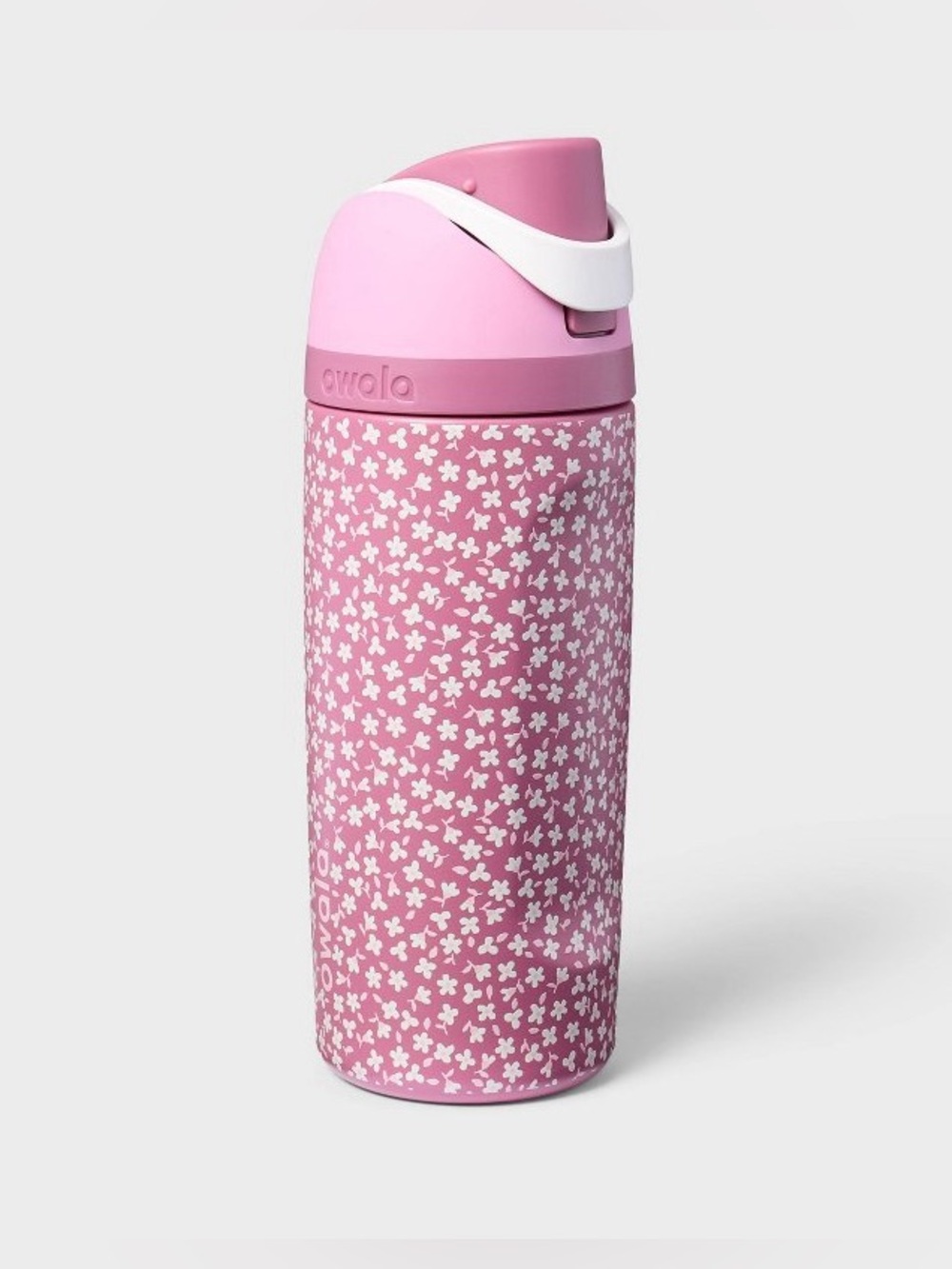 Price Firm Kids Owala 16oz Water Bottle itty bitty bouquet pink white flower 16